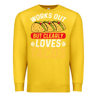 Lemon tacos work out gym gift classic Premium Sweatshirt - artisFamous