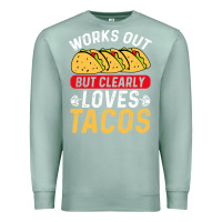 Seafoam tacos work out gym gift classic Premium Sweatshirt - artisFamous