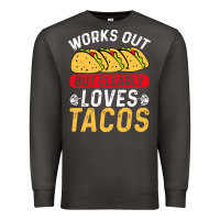 Smoke tacos work out gym gift classic Premium Sweatshirt - artisFamous