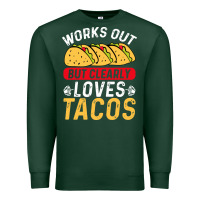 Sports Green tacos work out gym gift classic Premium Sweatshirt - artisFamous