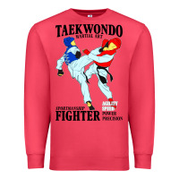 Cardinal taekwondo sport art Premium Sweatshirt - artisFamous