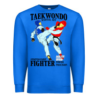 True Royal taekwondo sport art Premium Sweatshirt - artisFamous
