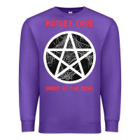 Purple shout at the devil Premium Sweatshirt - artisFamous