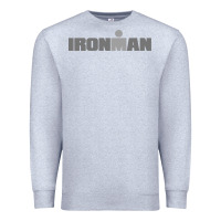 Heather Grey Ironman Premium Sweatshirt - artisFamous