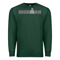 Sports Green Ironman Premium Sweatshirt - artisFamous
