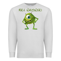Dove Grey MIKE WAZOWSKI Premium Sweatshirt - artisFamous