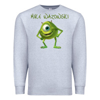 Heather Grey MIKE WAZOWSKI Premium Sweatshirt - artisFamous