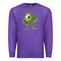 Purple MIKE WAZOWSKI Premium Sweatshirt - artisFamous