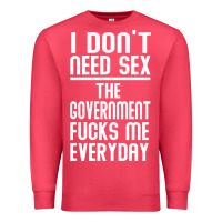 Cardinal the government fucks me everyday Premium Sweatshirt - artisFamous