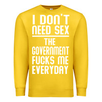 Lemon the government fucks me everyday Premium Sweatshirt - artisFamous