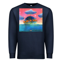Navy lil tecca - we love you tecca 2 Premium Sweatshirt - artisFamous