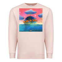 Pale Pink lil tecca - we love you tecca 2 Premium Sweatshirt - artisFamous