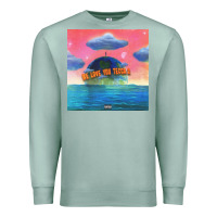 Seafoam lil tecca - we love you tecca 2 Premium Sweatshirt - artisFamous