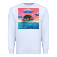 White lil tecca - we love you tecca 2 Premium Sweatshirt - artisFamous