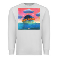 Dove Grey lil tecca - we love you tecca 2 Premium Sweatshirt - artisFamous