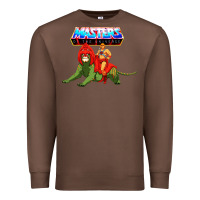 Chestnut he man and battle cat Premium Sweatshirt - artisFamous