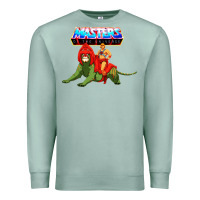 Seafoam he man and battle cat Premium Sweatshirt - artisFamous