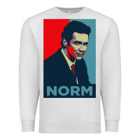 Oatmeal Heather norm macdonald comedian Premium Sweatshirt - artisFamous