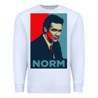 White norm macdonald comedian Premium Sweatshirt - artisFamous