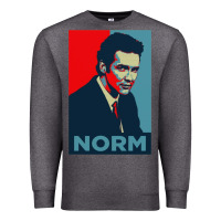 Charcoal Heather norm macdonald comedian Premium Sweatshirt - artisFamous
