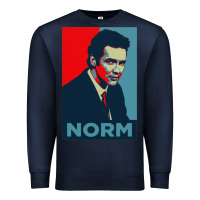 Navy norm macdonald comedian Premium Sweatshirt - artisFamous