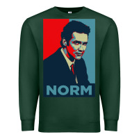 Sports Green norm macdonald comedian Premium Sweatshirt - artisFamous