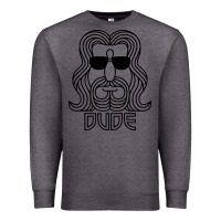Charcoal Heather dude the big lebowski Premium Sweatshirt - artisFamous