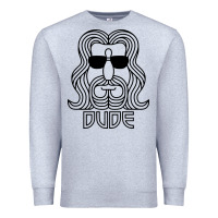 Heather Grey dude the big lebowski Premium Sweatshirt - artisFamous