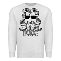 Oatmeal Heather dude the big lebowski Premium Sweatshirt - artisFamous