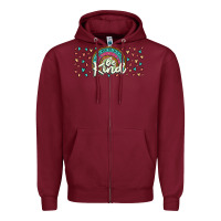 Burgundy be kind Zipper Hoodie - JahusDesignShop