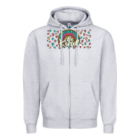 Heather Grey be kind Zipper Hoodie - JahusDesignShop