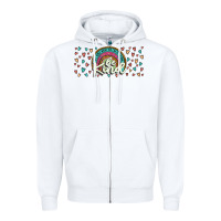White be kind Zipper Hoodie - JahusDesignShop