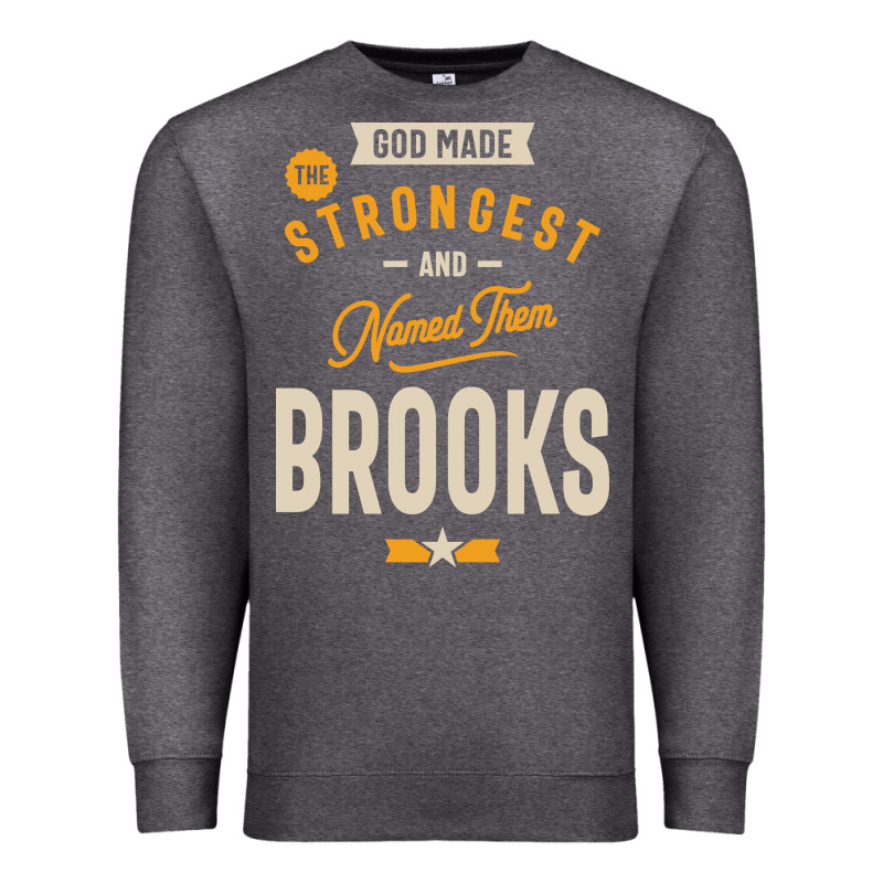 Brooks Personalized Name Birthday Gift Premium Sweatshirt by artisFamous | Teevron
