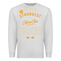 Dove Grey Brooks Personalized Name Birthday Gift Premium Sweatshirt - artisFamous