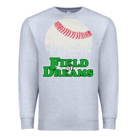 Heather Grey field of dreams Premium Sweatshirt - artisFamous