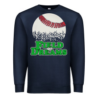 Navy field of dreams Premium Sweatshirt - artisFamous