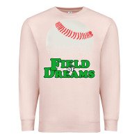 Pale Pink field of dreams Premium Sweatshirt - artisFamous