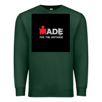 Sports Green ironman triatlon Premium Sweatshirt - artisFamous
