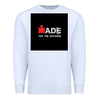 White ironman triatlon Premium Sweatshirt - artisFamous