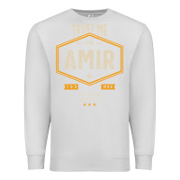 Dove Grey Amir Personalized Name Birthday Gift Premium Sweatshirt - artisFamous