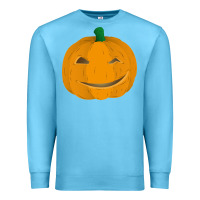 Ocean Blue pumpkin Premium Sweatshirt - artisFamous
