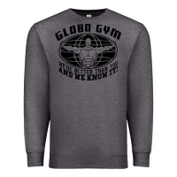 Charcoal Heather globo gym Premium Sweatshirt - artisFamous
