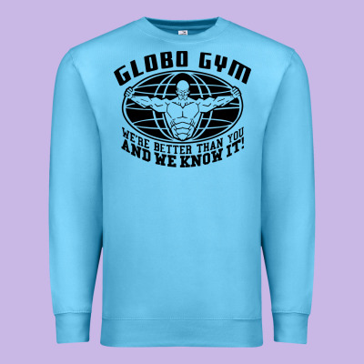 Globo Gym Premium Sweatshirt Designed By Artisfamous