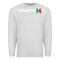 Dove Grey abarth scorpion merch Premium Sweatshirt - artisFamous