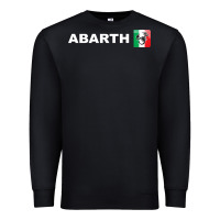 Black abarth scorpion merch Premium Sweatshirt - artisFamous