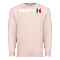Pale Pink abarth scorpion merch Premium Sweatshirt - artisFamous