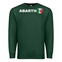 Sports Green abarth scorpion merch Premium Sweatshirt - artisFamous