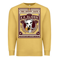 Antique Gold the roost cafe Premium Sweatshirt - artisFamous