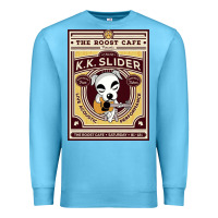 Ocean Blue the roost cafe Premium Sweatshirt - artisFamous