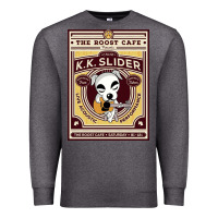 Charcoal Heather the roost cafe Premium Sweatshirt - artisFamous